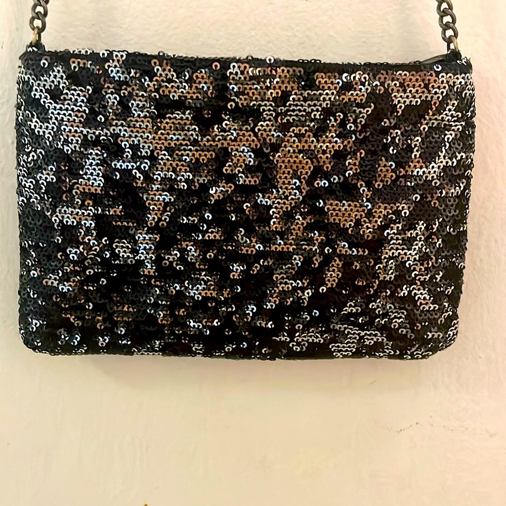 J Crew sequin crossbody purse like NEW